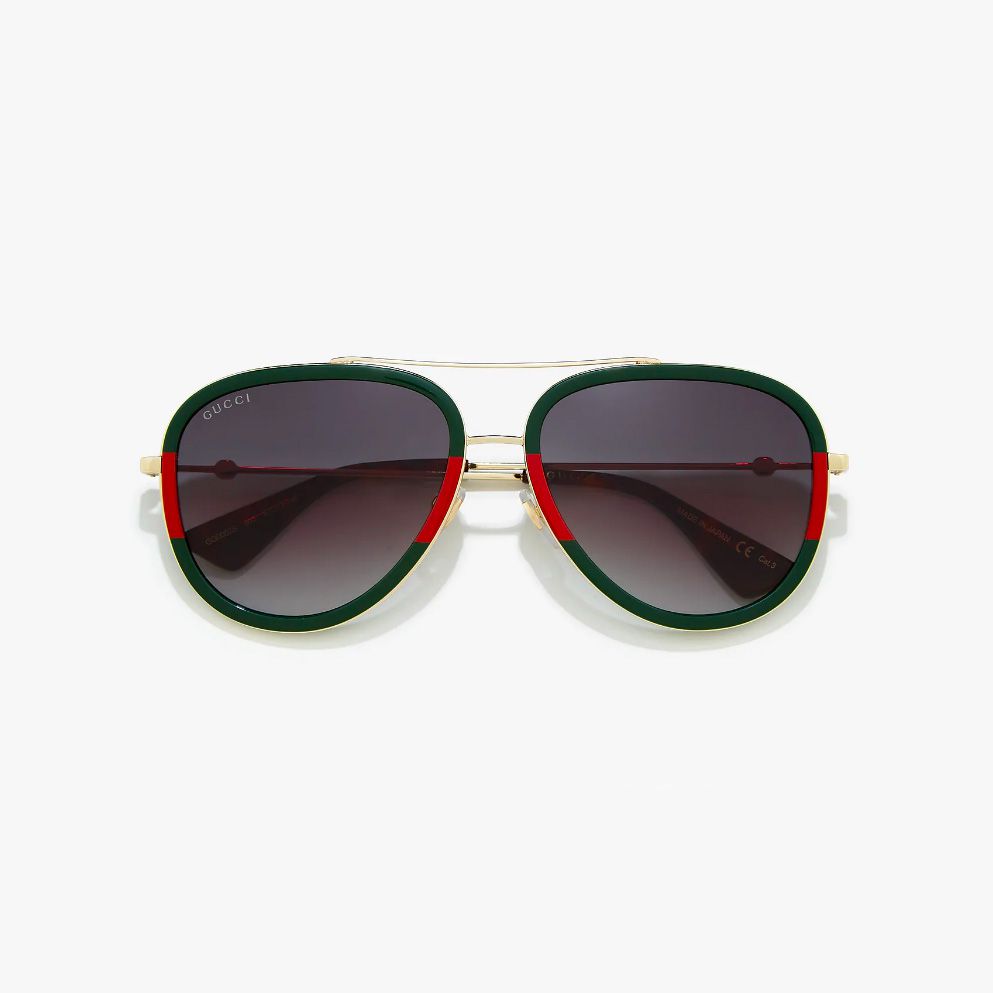 Gucci GG0062S Aviator Sunglasses