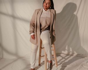 stylish work outfit