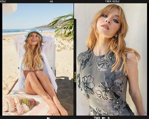 sydney sweeney on the beach