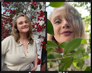 Actress Danielle Macdonald selfies