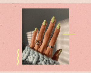 manicured hand